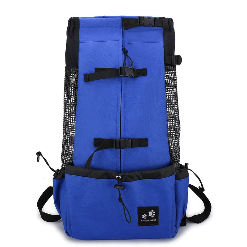 Portable Dog Carrier Backpack – Comfortable Travel Carrier for Small Dogs & Puppies