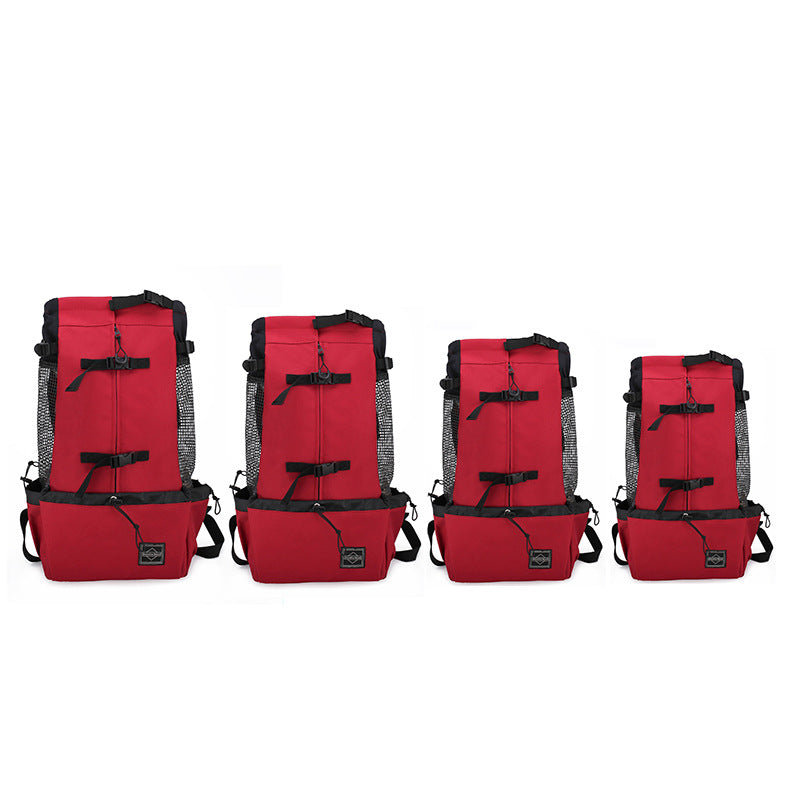 Portable Dog Carrier Backpack – Comfortable Travel Carrier for Small Dogs & Puppies