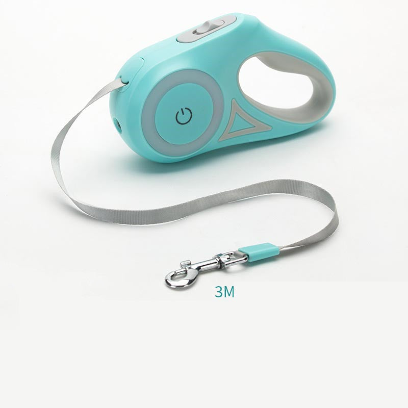 Retractable Dog Leash with Collar – 3M/5M Automatic No-Pull Pet Lead for Small, Medium & Large Dogs