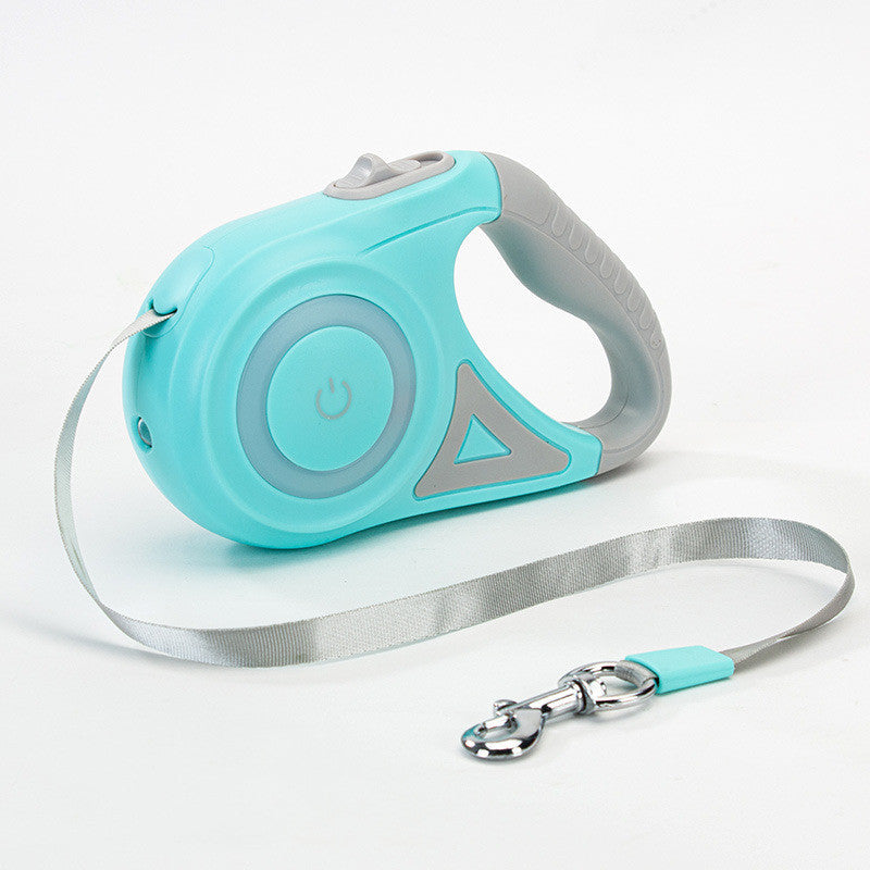 Retractable Dog Leash with Collar – 3M/5M Automatic No-Pull Pet Lead for Small, Medium & Large Dogs