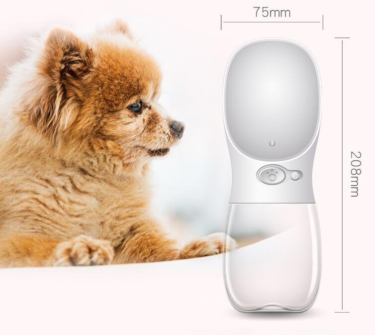 Portable Dog Water Bottle – Leakproof Travel Water Dispenser for Dogs & Cats
