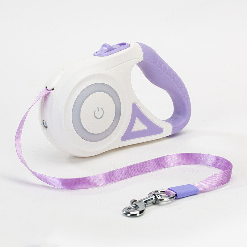Retractable Dog Leash with Collar – 3M/5M Automatic No-Pull Pet Lead for Small, Medium & Large Dogs