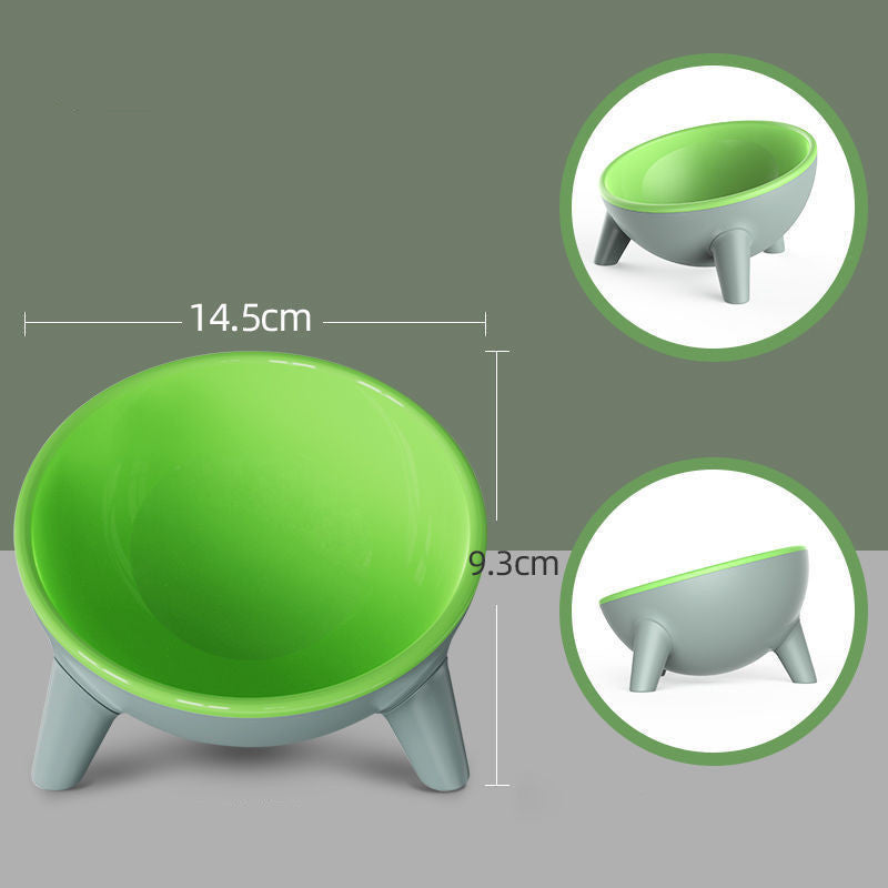 15° Elevated Pet Bowl with Stand – Comfortable Feeding for Cats & Dogs