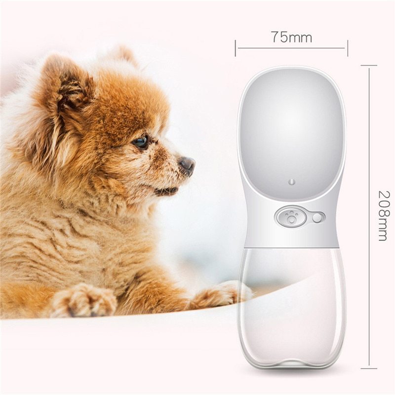 Portable Dog Water Bottle – Leakproof Travel Water Dispenser for Dogs & Cats