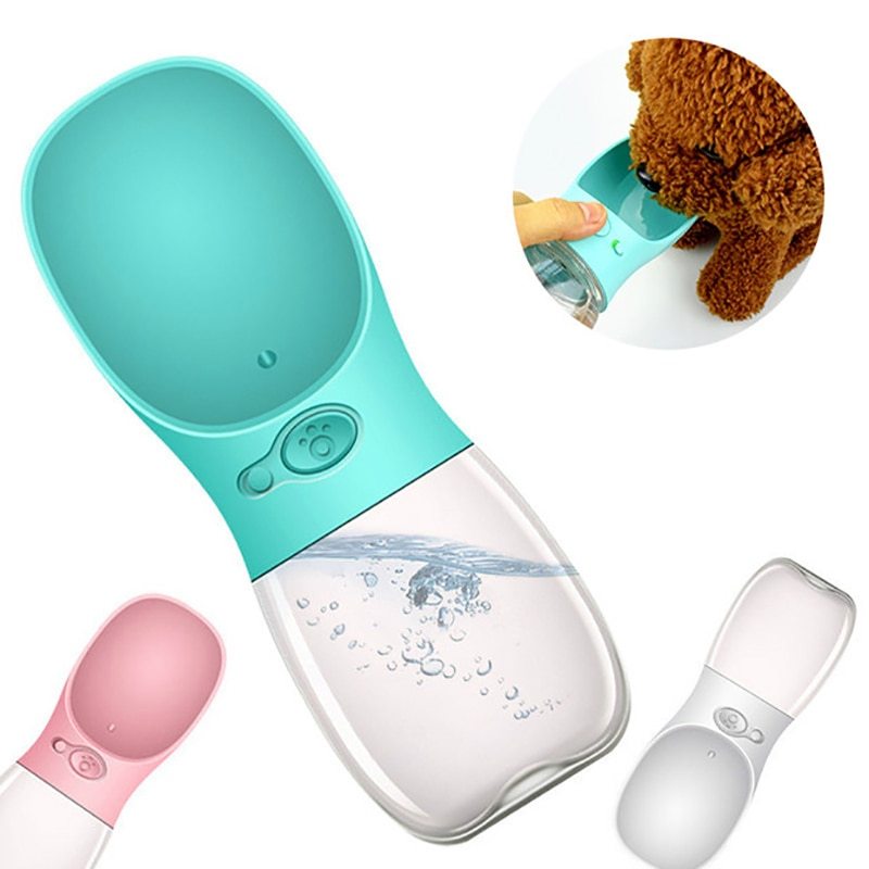 Portable Dog Water Bottle – Leakproof Travel Water Dispenser for Dogs & Cats