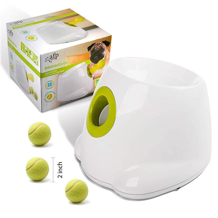 Automatic Dog Ball Launcher – Interactive Self-Playing Fetch Toy for Dogs