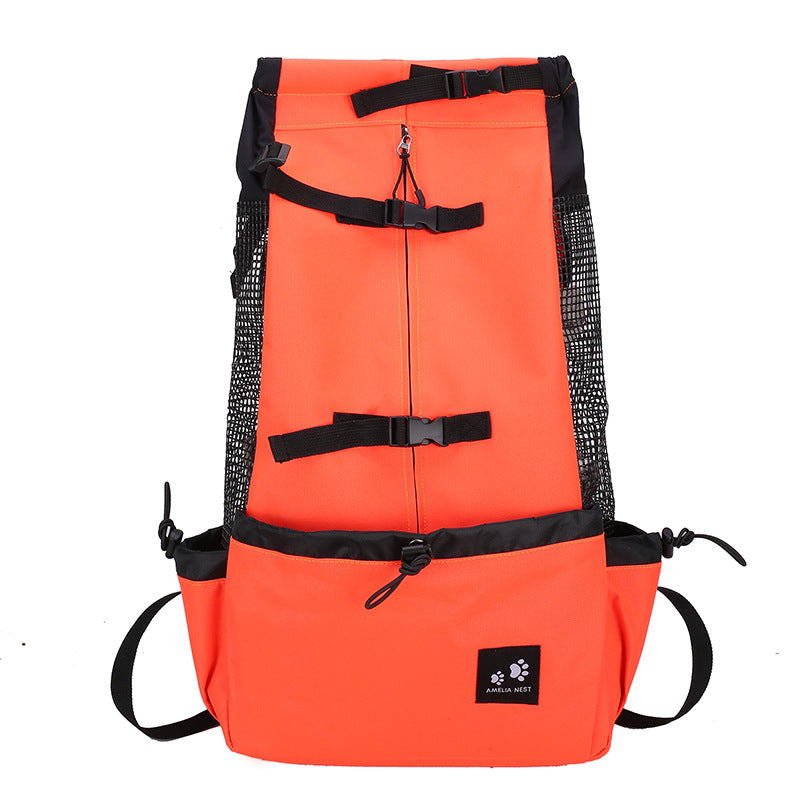 Portable Dog Carrier Backpack – Comfortable Travel Carrier for Small Dogs & Puppies