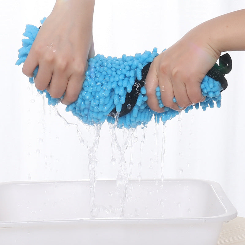 Super Absorbent Dog Microfiber Bathrobe