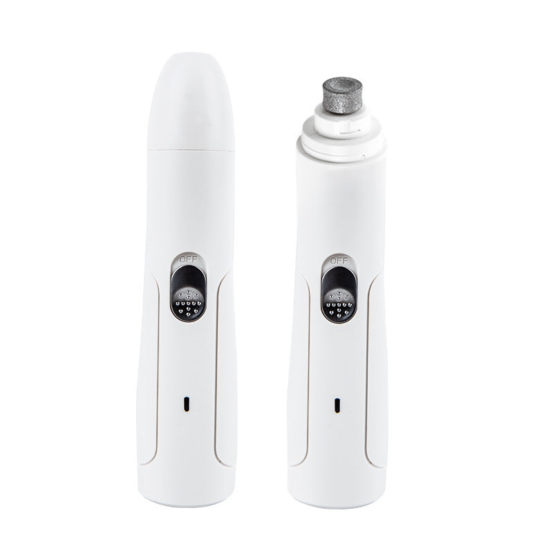 Rechargeable Pet Nail Grinder & Trimmer – Gentle Nail Care for Dogs & Cats