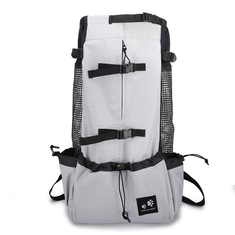 Portable Dog Carrier Backpack – Comfortable Travel Carrier for Small Dogs & Puppies
