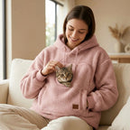 Pouch Hoodie for Dogs & Cats — Hands-Free Pet Carrier