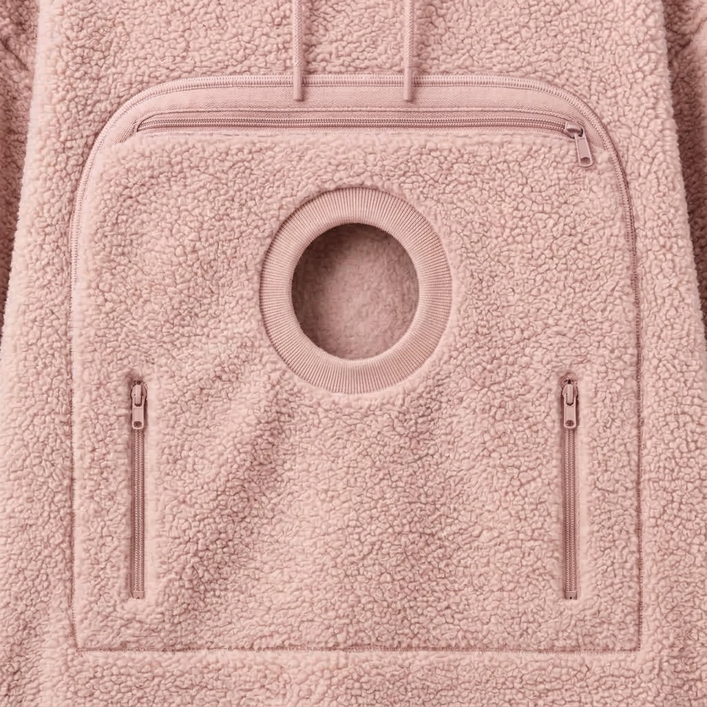 Pouch Hoodie for Dogs & Cats — Hands-Free Pet Carrier