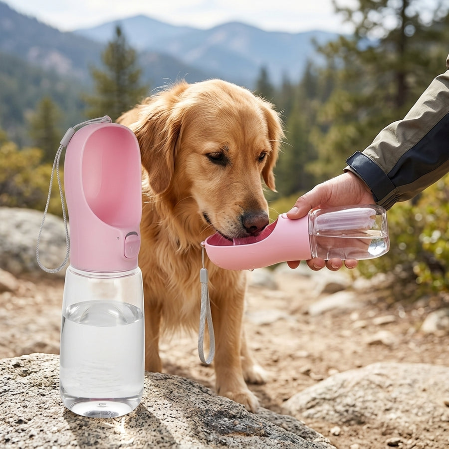 Portable Dog Water Bottle – Leakproof Travel Water Dispenser for Dogs & Cats