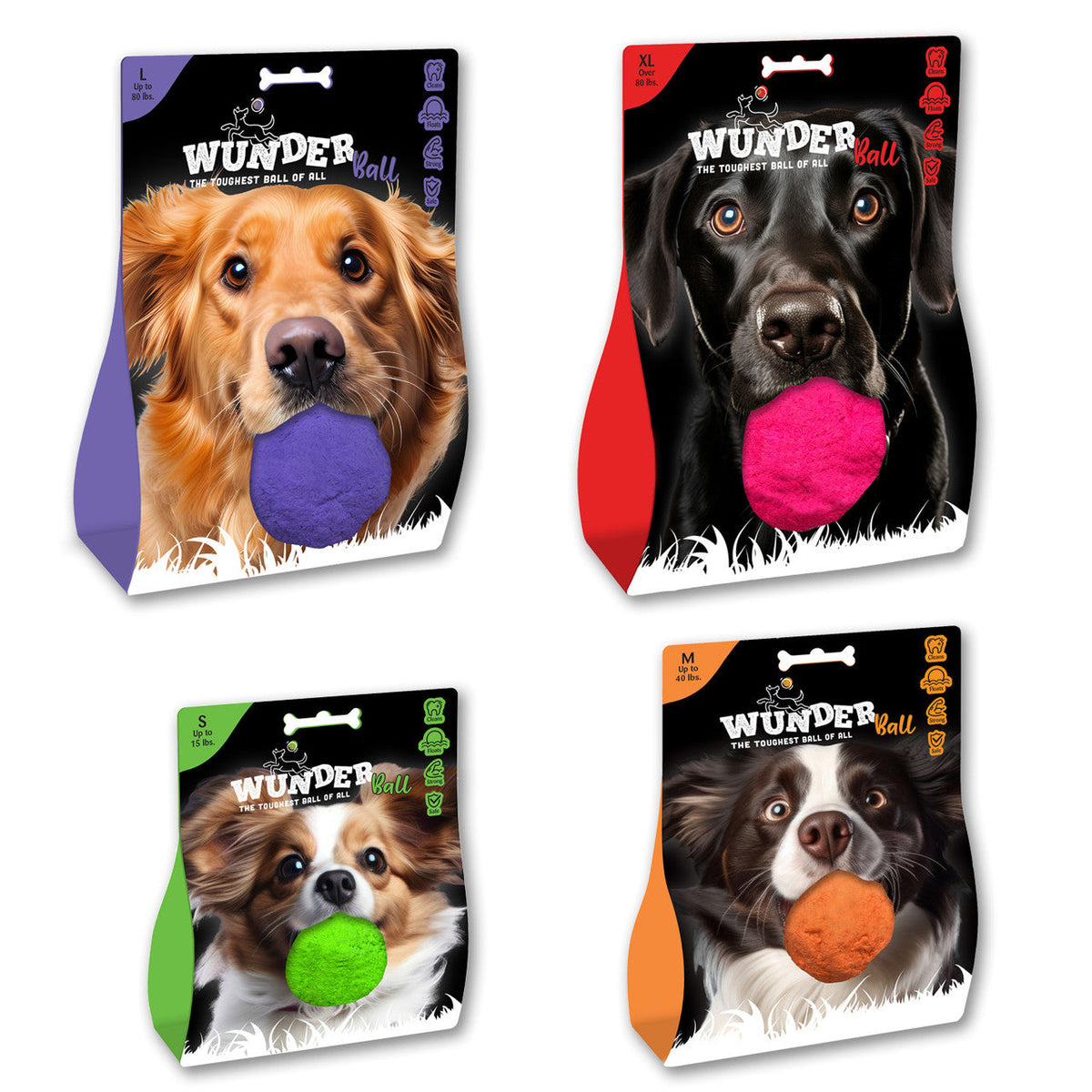 WUNDERball™ – The Ultimate Unpredictable Fetch Ball for Dogs