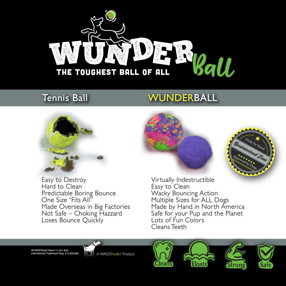 WUNDERball™ – The Ultimate Unpredictable Fetch Ball for Dogs