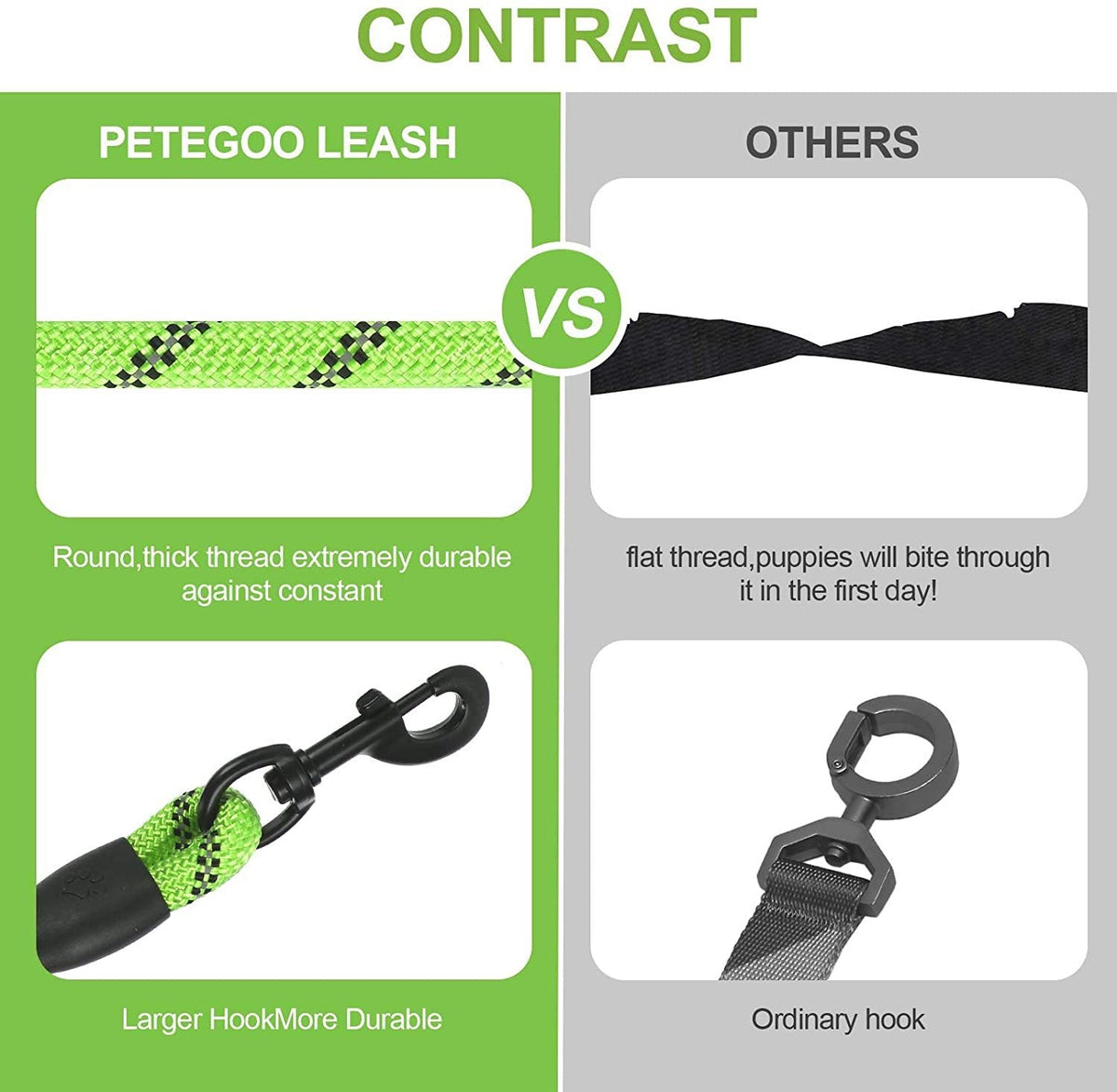 Dog Luminous Leash Chain