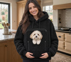 Pouch Hoodie for Dogs & Cats — Hands-Free Pet Carrier