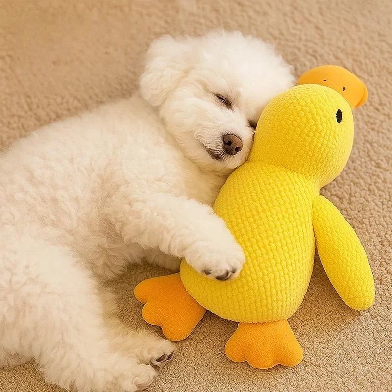 Calming Duck Dog Toy – Plush Comfort Companion for Dogs & Puppies