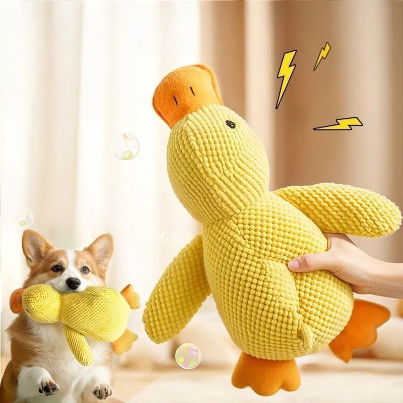 Calming Duck Dog Toy – Plush Comfort Companion for Dogs & Puppies